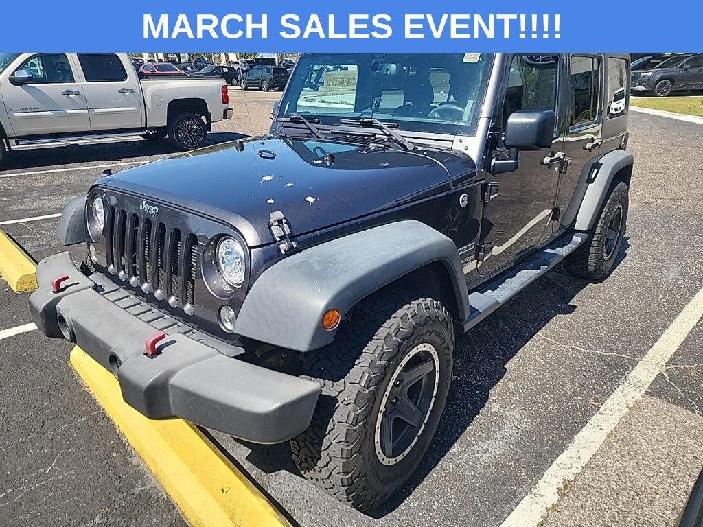 2018 Jeep Wrangler JK Unlimited Sport