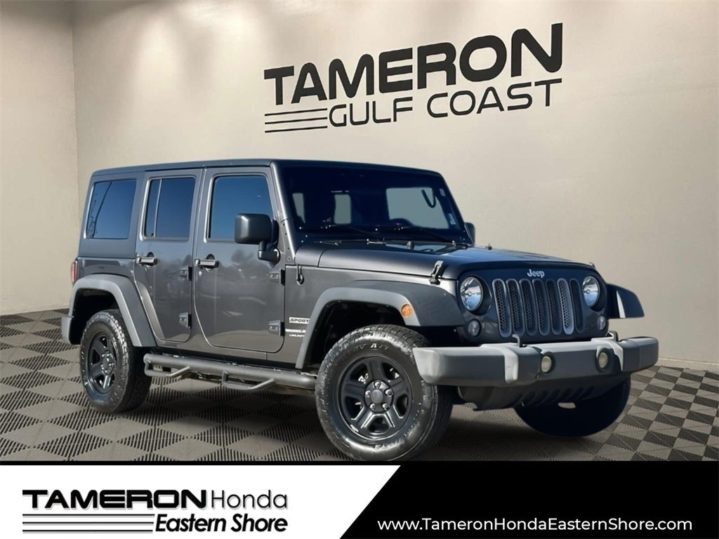 2018 Jeep Wrangler JK Unlimited Sport