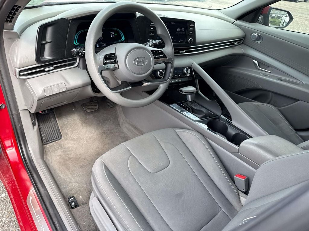 2025 Hyundai Elantra Hybrid Blue