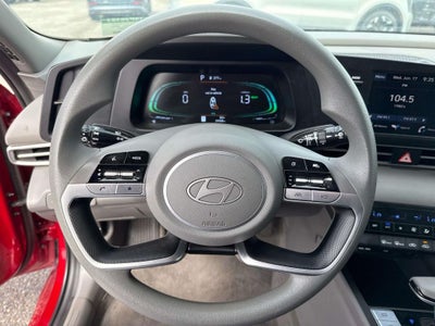 2025 Hyundai Elantra Hybrid Blue