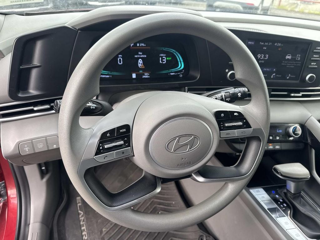 2025 Hyundai Elantra Hybrid Blue