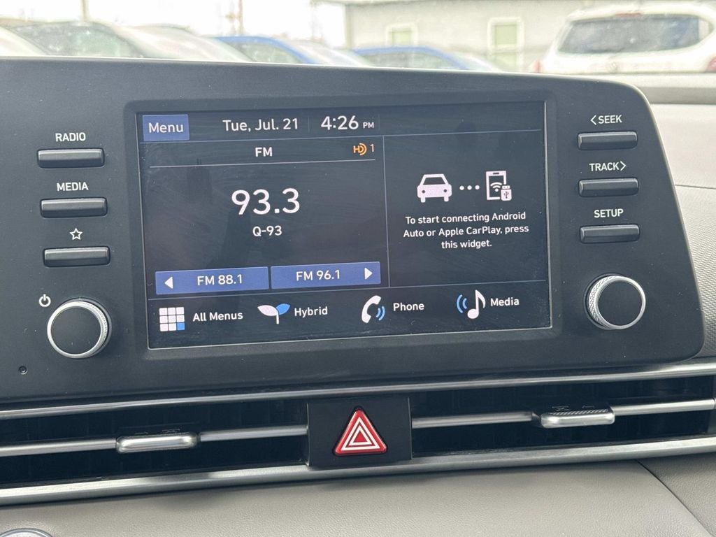 2025 Hyundai Elantra Hybrid Blue