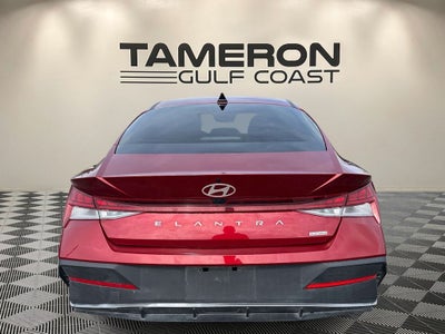 2025 Hyundai Elantra Hybrid Blue