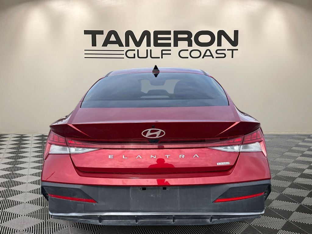 2025 Hyundai Elantra Hybrid Blue