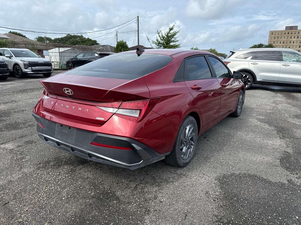 2025 Hyundai Elantra Hybrid Blue