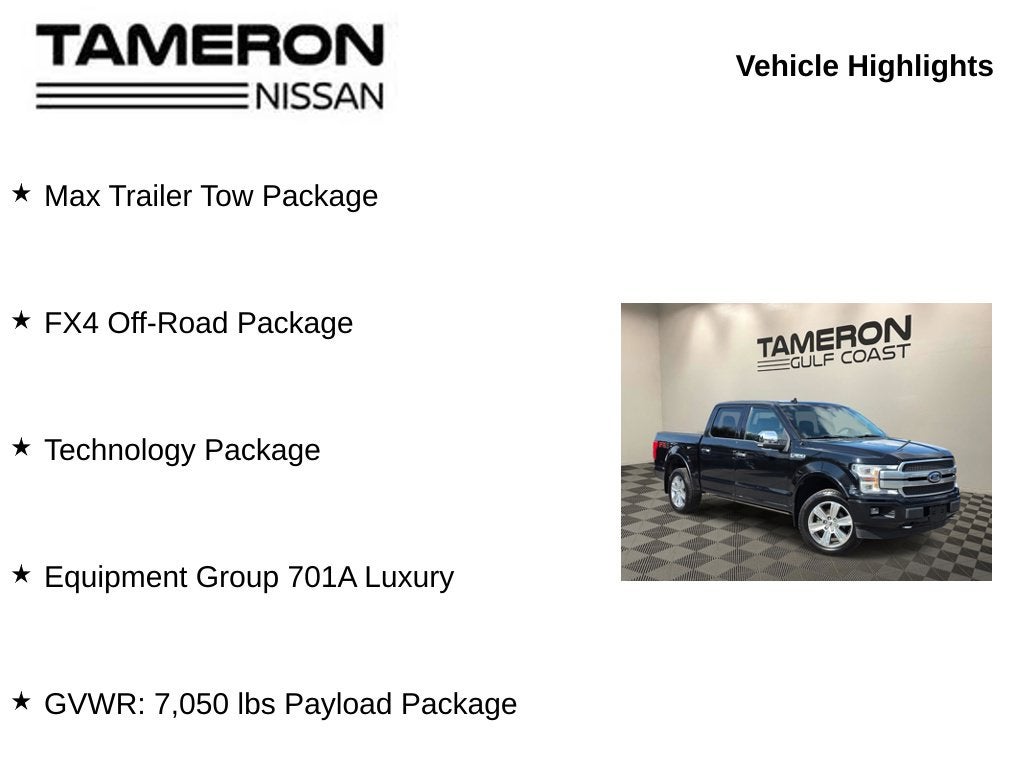 2020 Ford F-150 Platinum