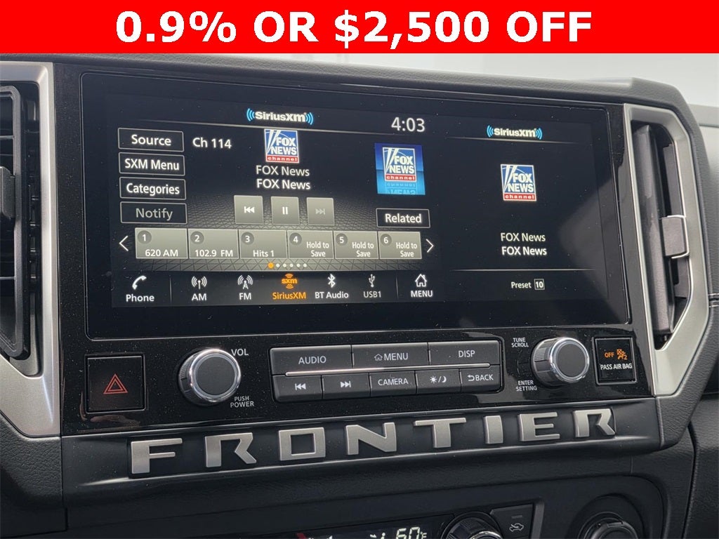 2026 Nissan Frontier SV