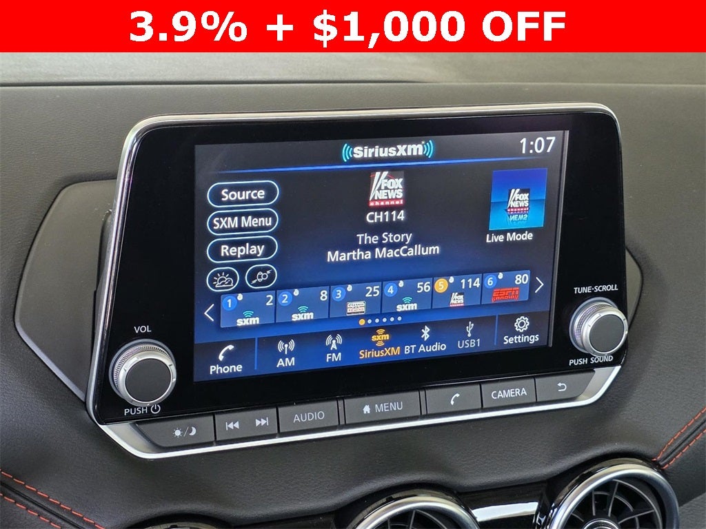 2025 Nissan Sentra SR