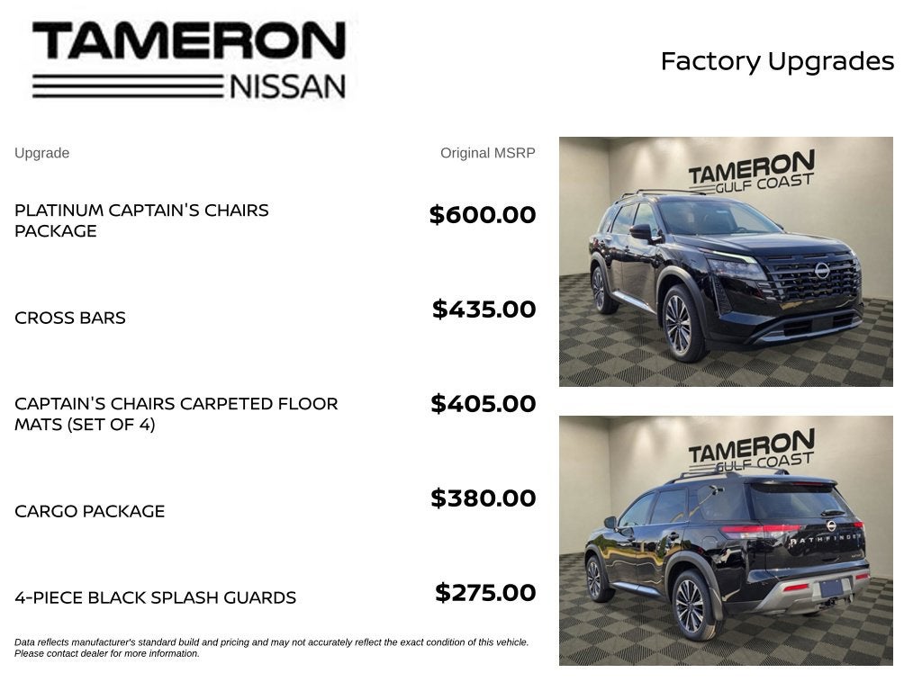 2026 Nissan Pathfinder Platinum