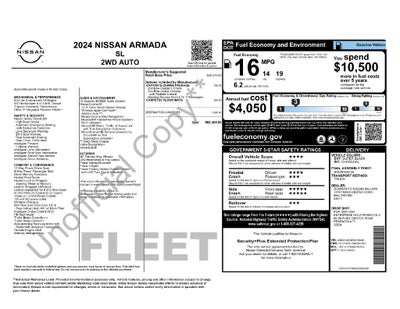 2024 Nissan Armada SL