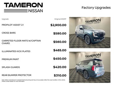 2026 Nissan Armada Platinum Reserve