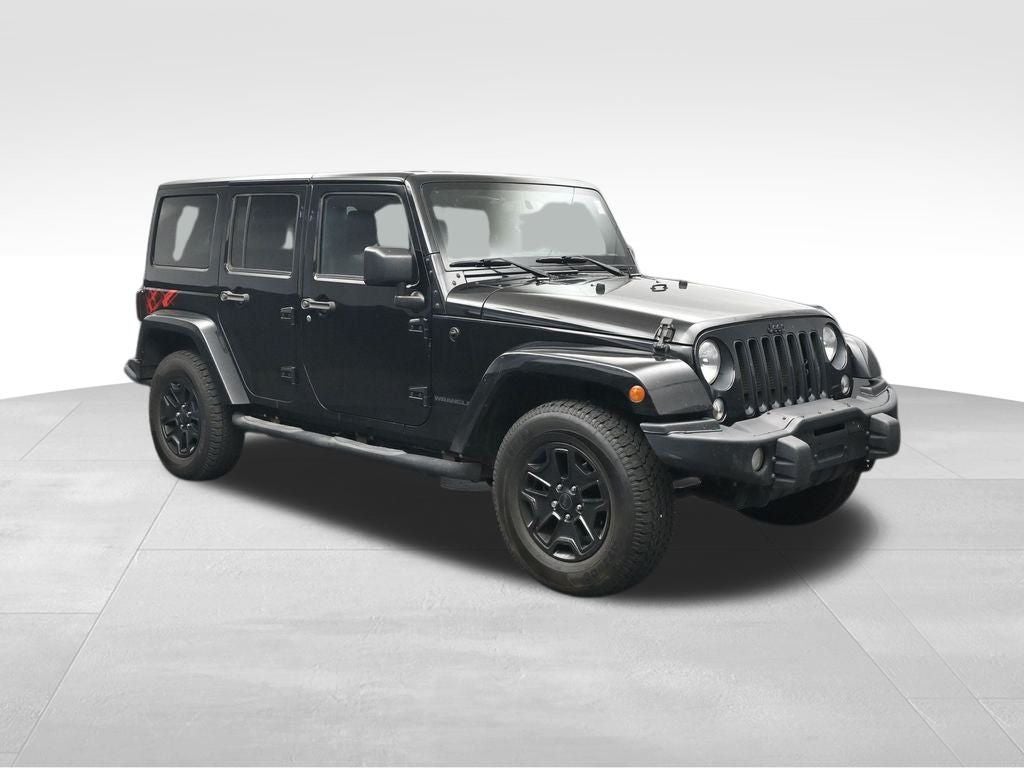2016 Jeep Wrangler Unlimited Sahara