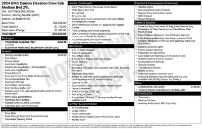 2024 GMC Canyon Elevation