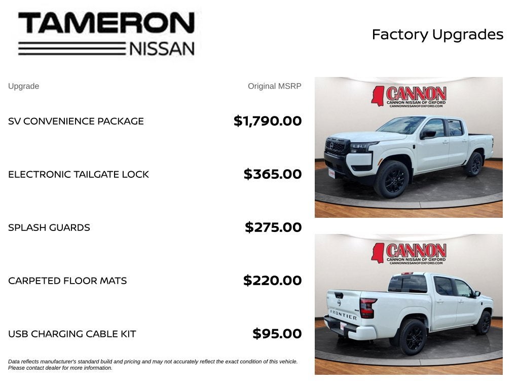 2026 Nissan Frontier SV