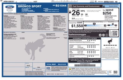 2021 Ford Bronco Sport Big Bend