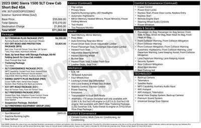 2023 GMC Sierra 1500 SLT